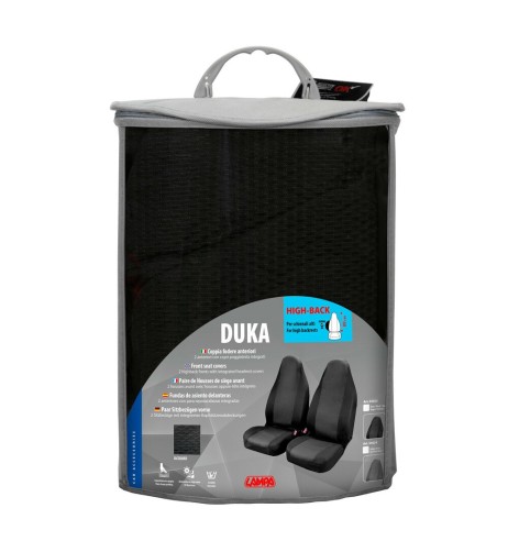 Coppia coprisedili anteriori universali in tessuto jacquard e poliestere Ne