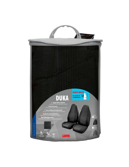 Coppia coprisedili anteriori universali in tessuto jacquard e poliestere Ne