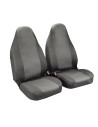 Coppia coprisedili anteriori universali in tessuto jacquard e poliestere Gr