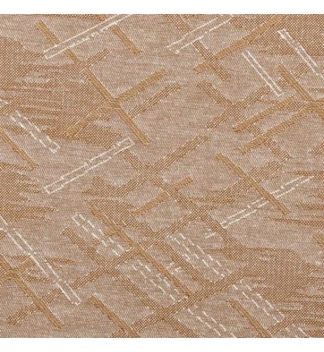 Coppia di coprisedili anteriori Elegance double face seduta larga beige