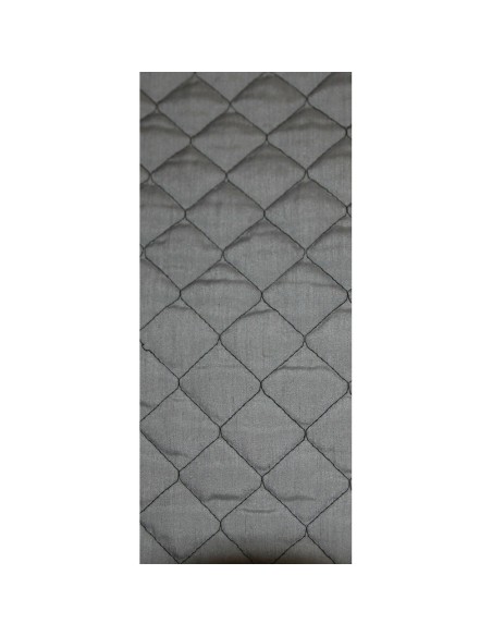 Coppia fodere coprisedili double face carta tessile e tessuto Grigio 42cm