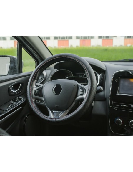 Coprivolante auto in Skeentex Racing Premium Red 35 37cm