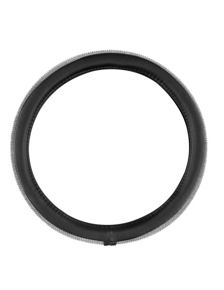 Coprivolante auto universale in Skeentex Diamonds Silver 37 39cm