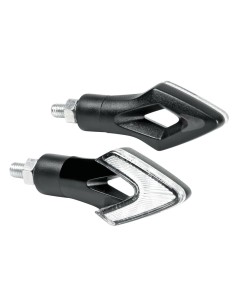 Coppia frecce indicatori direzione omologate moto Lum 12V LED