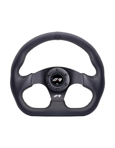 Volante sportivo eco pelle nero 330mm Simoni Racing NFS