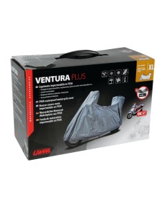 Coprimoto Ventura Plus moto scooter con parabrezza e bauletto 246x104x148cm