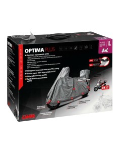 Coprimoto Optima Plus moto scooter con parabrezza e bauletto 229x99x138cm