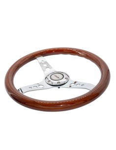 Volante sportivo vero legno 350mm Simoni Racing Arnoux 2