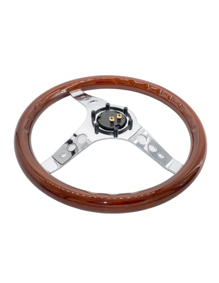 Volante sportivo vero legno 350mm Simoni Racing Arnoux