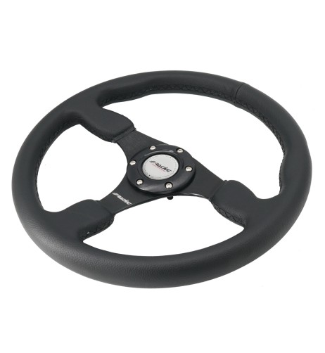 Volante sportivo eco pelle nero 350mm Simoni Racing Defender 35