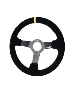 Volante sportivo a calice camoscio nero 320mm Simoni Racing Carrera