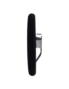 Volante sportivo a calice camoscio nero 320mm Simoni Racing Carrera 2