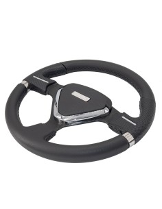 Volante sportivo eco pelle nero 350mm Simoni Racing Montecarlo 35 2