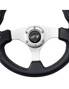 Volante sportivo eco pelle nero 320mm Simoni Racing Interlagos 2