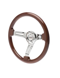 Volante sportivo a calice vero legno 350mm Simoni Racing Didier