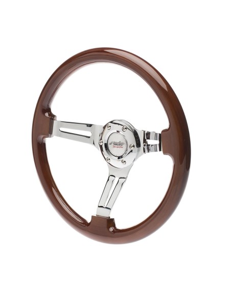 Volante sportivo a calice vero legno 350mm Simoni Racing Didier