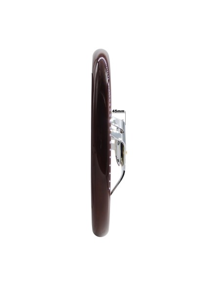 Volante sportivo a calice vero legno 350mm Simoni Racing Didier