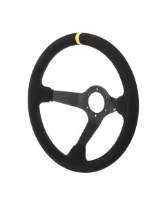 Volante sportivo a calice camoscio nero 350mm Simoni Racing Carrera