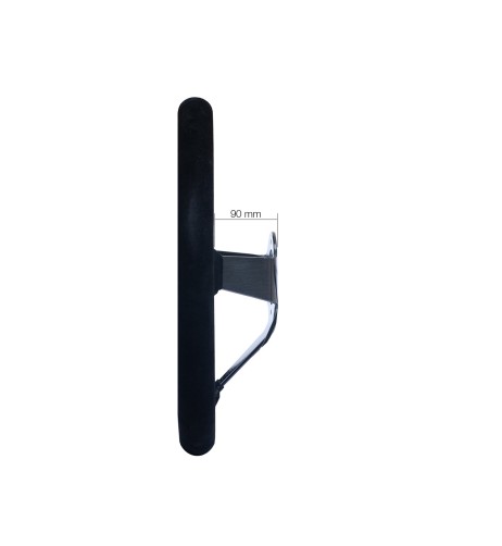 Volante sportivo a calice camoscio nero 350mm Simoni Racing Carrera