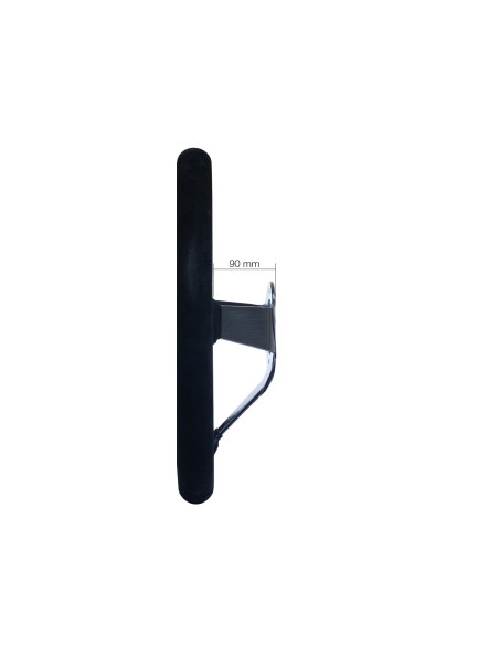 Volante sportivo a calice camoscio nero 350mm Simoni Racing Carrera