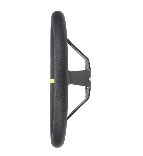 Volante sportivo a calice eco pelle nero 350mm Simoni Racing Carrera