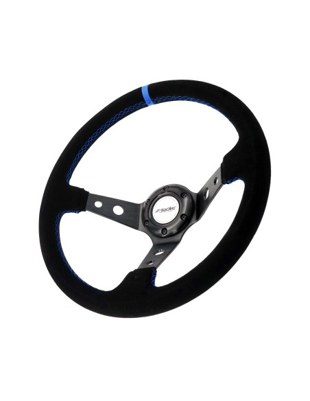 Volante sportivo a calice camoscio nero 350mm Simoni Racing Shakedown