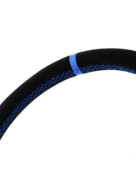 Volante sportivo a calice camoscio nero 350mm Simoni Racing Shakedown