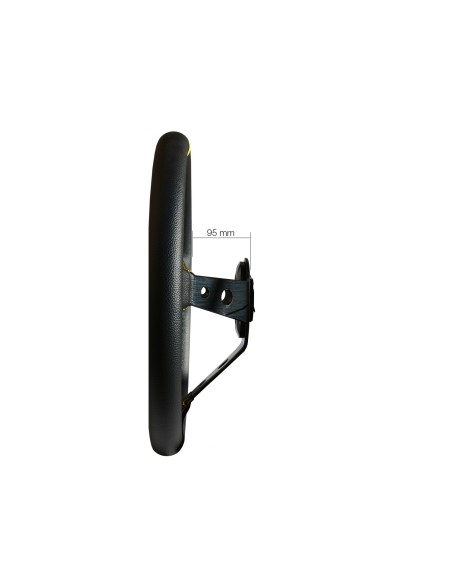 Volante sportivo a calice eco pelle nero 350mm Simoni Racing Speciale