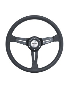Volante sportivo poliuretano nero 350mm Simoni Racing Slag