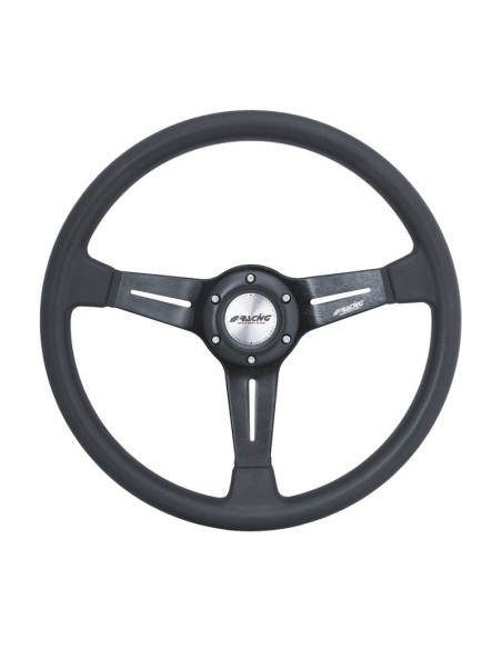 Volante sportivo poliuretano nero 350mm Simoni Racing Slag