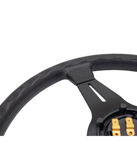 Volante sportivo poliuretano nero 350mm Simoni Racing Slag