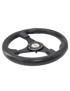 Volante sportivo poliuretano nero 320mm Simoni Racing Barchetta Evo 2