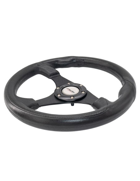 Volante sportivo poliuretano nero 320mm Simoni Racing Barchetta Evo