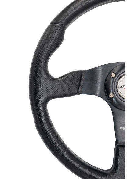 Volante sportivo poliuretano nero 350mm Simoni Racing Match
