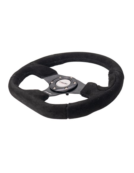 Volante sportivo camoscio nero 330mm Simoni Racing X2