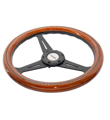 Volante sportivo vero legno 350mm Simoni Racing Futa