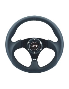 Volante sportivo eco pelle nero 300mm Simoni Racing Rolle
