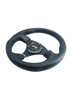 Volante sportivo eco pelle nero 300mm Simoni Racing Rolle 2