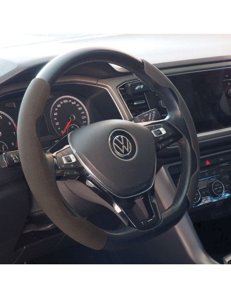 Impugnatura antiscivolo per volanti Black Velvet 35 40cm