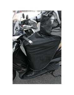 Coprigambe universale impermeabile con pettorina scooter moto 2