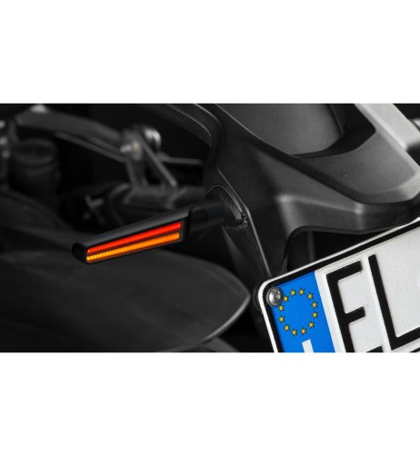 Coppia frecce per moto indicatori di direzione posteriori a Led Project 3