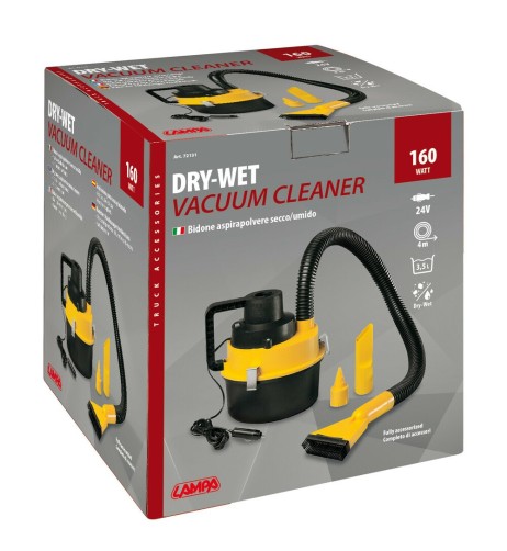 Bidone aspirapolvere 24V presa accendisigari