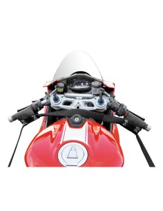 Nastro tensore per trasporto moto con presa manubrio 2