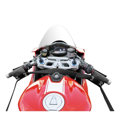 Nastro tensore per trasporto moto con presa manubrio