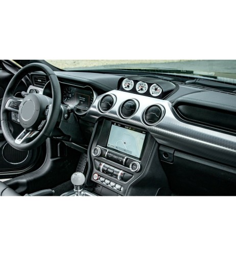 Portastrumenti in ABS a 3 fori 2 per cruscotto