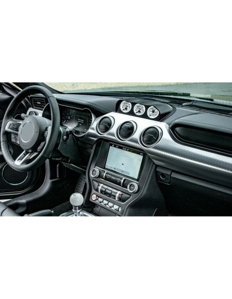 Portastrumenti in ABS a 3 fori 2 per cruscotto