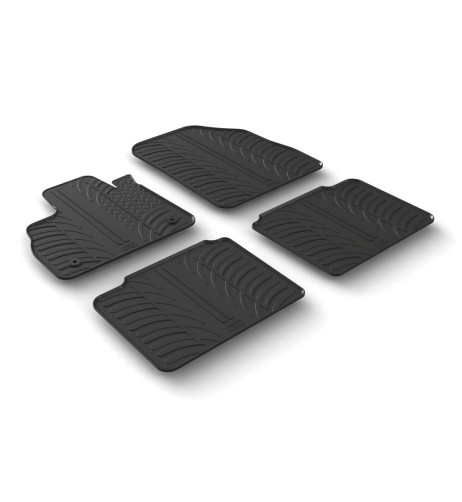 Set tappetini su misura gomma per Renault Espace 2015 2023