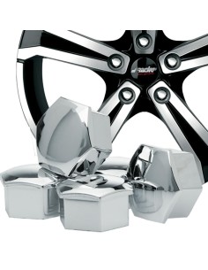 Copribulloni cromati Simoni Racing diametro 19mm