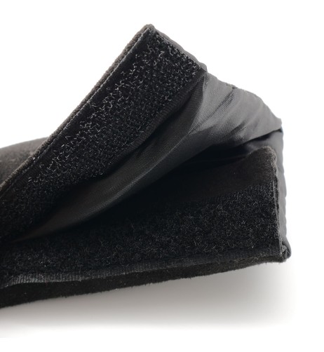 Kit 2 copricintura sicurezza sportivo Simoni Racing microfibra nera CC3 N