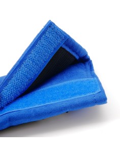 Kit 2 copricintura sicurezza sportivo Simoni Racing microfibra blu CC3 B 2